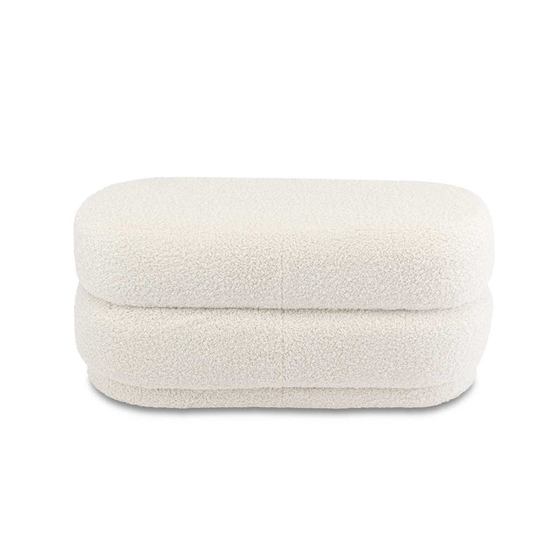Custom Barrel-Shaped Ottoman-Stylish Sofa Companion with Storage/Standard Options & Premium Fabric Choices
