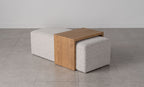 Custom Barrel-Shaped Ottoman-Stylish Sofa Companion with Storage/Standard Options & Premium Fabric Choices