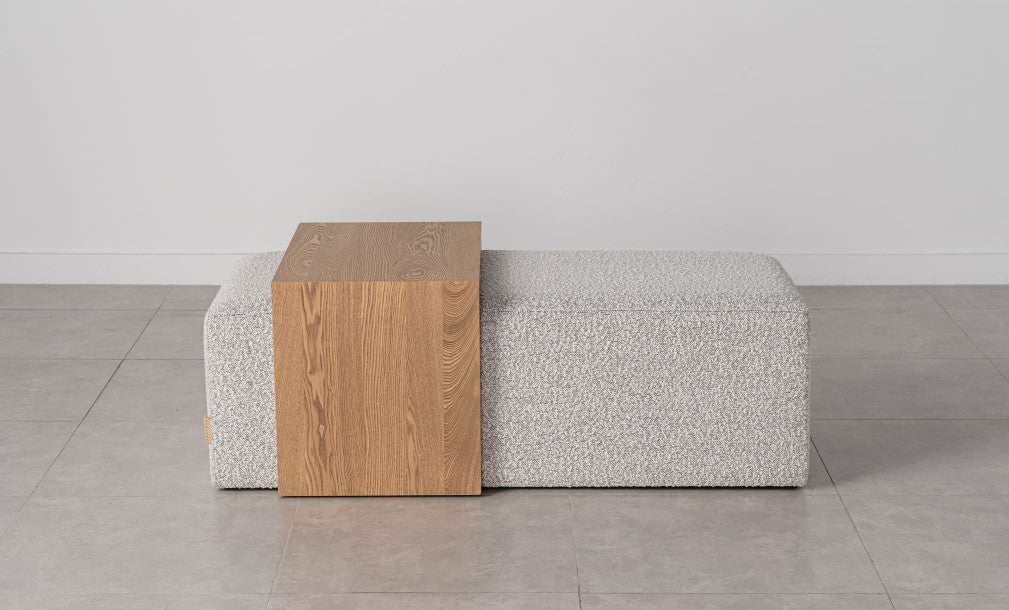 Custom Barrel-Shaped Ottoman-Stylish Sofa Companion with Storage/Standard Options & Premium Fabric Choices