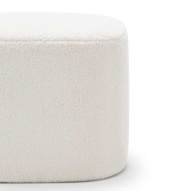 Custom Barrel-Shaped Ottoman-Stylish Sofa Companion with Storage/Standard Options & Premium Fabric Choices
