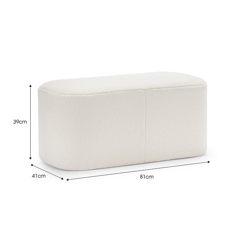 Custom Barrel-Shaped Ottoman-Stylish Sofa Companion with Storage/Standard Options & Premium Fabric Choices