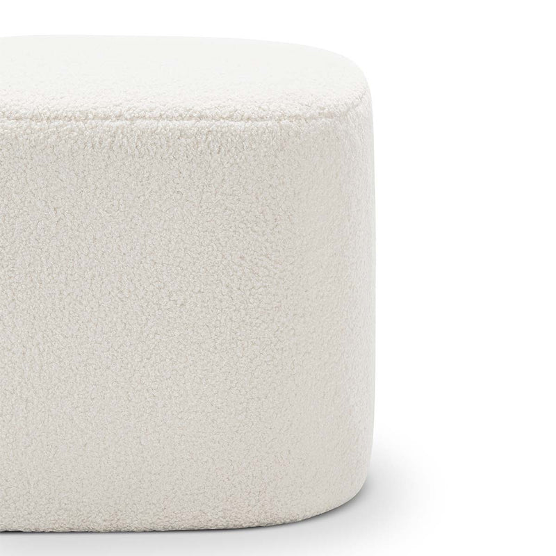 Custom Barrel-Shaped Ottoman-Stylish Sofa Companion with Storage/Standard Options & Premium Fabric Choices