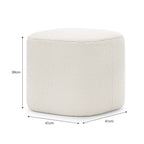 Custom Barrel-Shaped Ottoman-Stylish Sofa Companion with Storage/Standard Options & Premium Fabric Choices