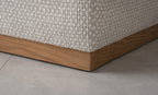 Custom Barrel-Shaped Ottoman-Stylish Sofa Companion with Storage/Standard Options & Premium Fabric Choices