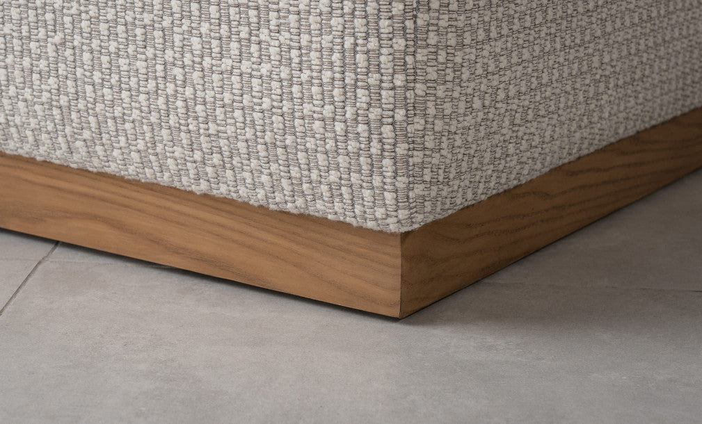 Custom Barrel-Shaped Ottoman-Stylish Sofa Companion with Storage/Standard Options & Premium Fabric Choices