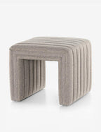 Custom Barrel-Shaped Ottoman-Stylish Sofa Companion with Storage/Standard Options & Premium Fabric Choices