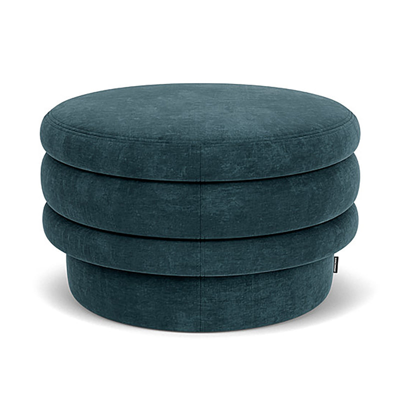 Custom Barrel-Shaped Ottoman-Stylish Sofa Companion with Storage/Standard Options & Premium Fabric Choices