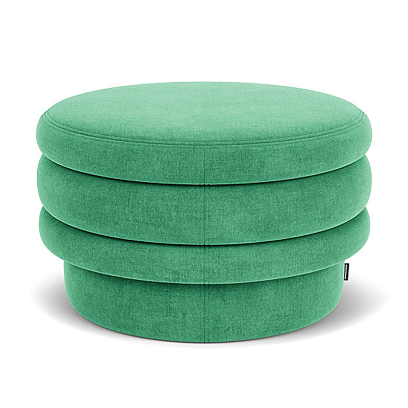 Custom Barrel-Shaped Ottoman-Stylish Sofa Companion with Storage/Standard Options & Premium Fabric Choices