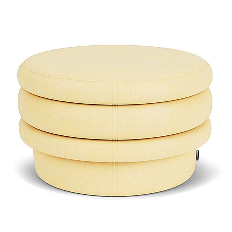 Custom Barrel-Shaped Ottoman-Stylish Sofa Companion with Storage/Standard Options & Premium Fabric Choices