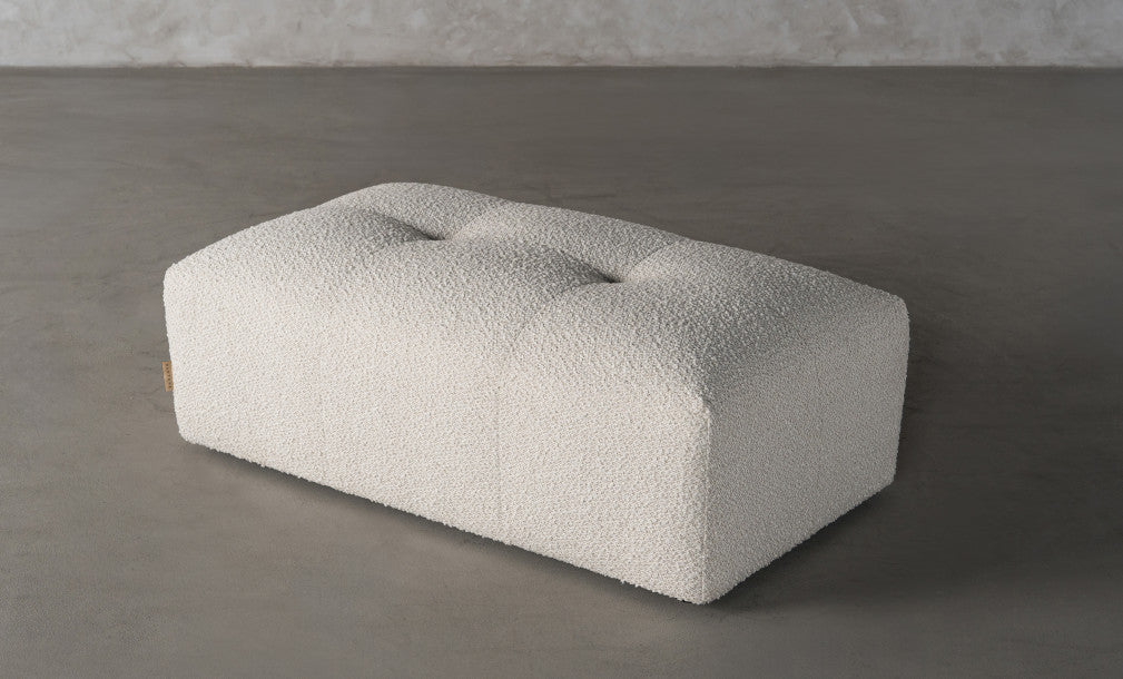Custom Barrel-Shaped Ottoman-Stylish Sofa Companion with Storage/Standard Options & Premium Fabric Choices