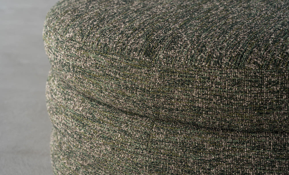 Custom Barrel-Shaped Ottoman-Stylish Sofa Companion with Storage/Standard Options & Premium Fabric Choices