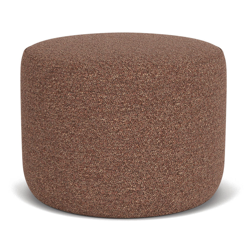 Custom Barrel-Shaped Ottoman-Stylish Sofa Companion with Storage/Standard Options & Premium Fabric Choices