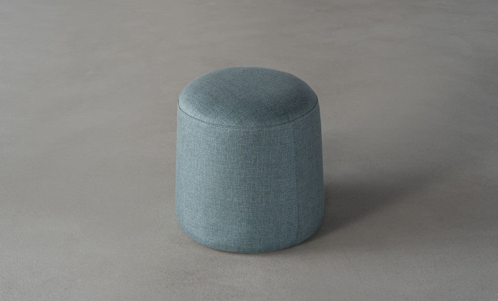 Custom Barrel-Shaped Ottoman-Stylish Sofa Companion with Storage/Standard Options & Premium Fabric Choices