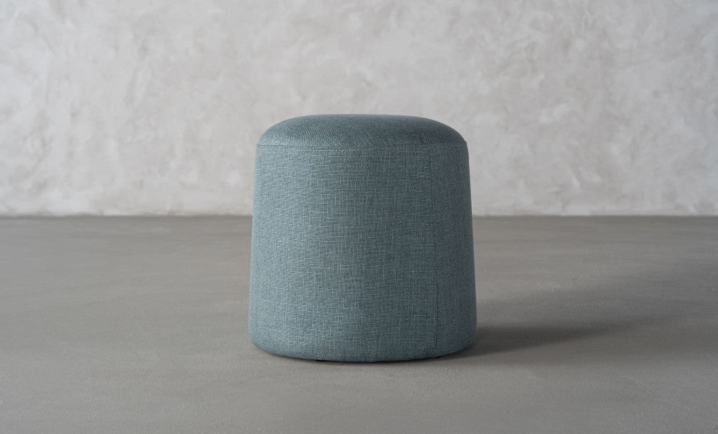 Custom Barrel-Shaped Ottoman-Stylish Sofa Companion with Storage/Standard Options & Premium Fabric Choices