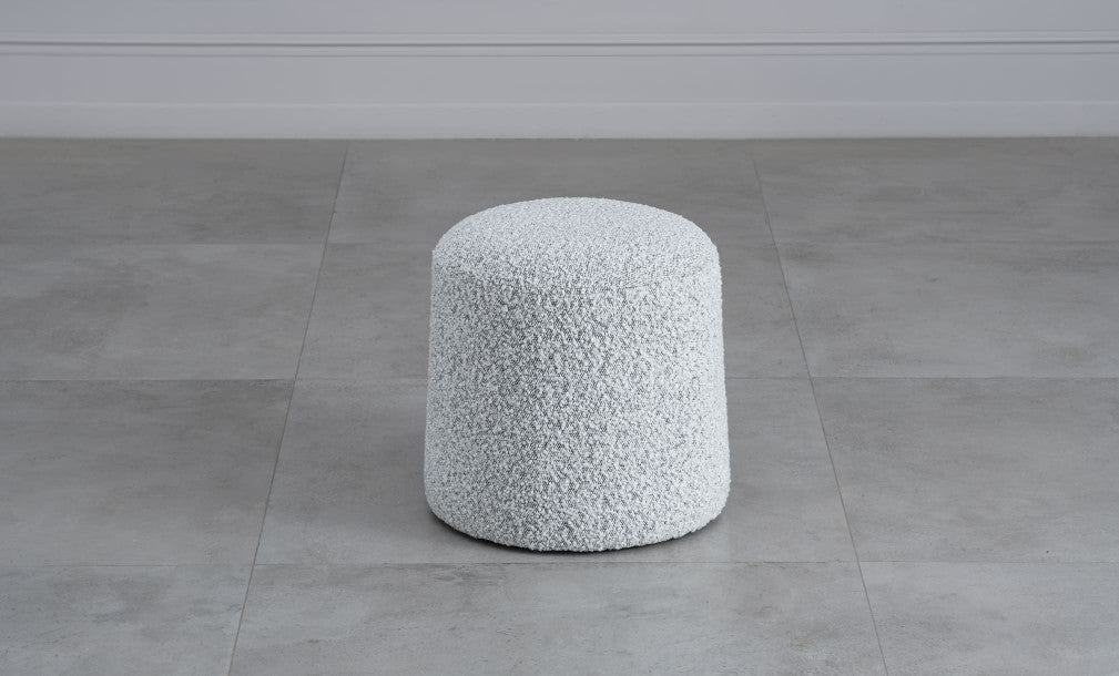 Custom Barrel-Shaped Ottoman-Stylish Sofa Companion with Storage/Standard Options & Premium Fabric Choices