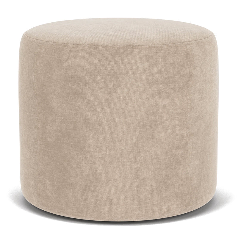 Custom Barrel-Shaped Ottoman-Stylish Sofa Companion with Storage/Standard Options & Premium Fabric Choices