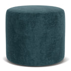 Custom Barrel-Shaped Ottoman-Stylish Sofa Companion with Storage/Standard Options & Premium Fabric Choices