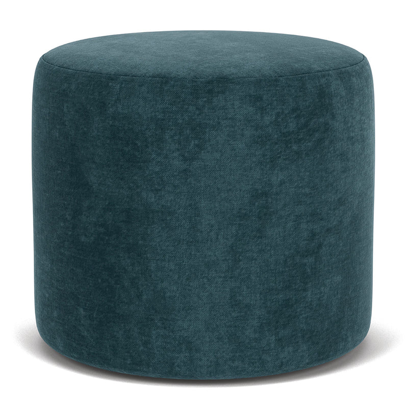Custom Barrel-Shaped Ottoman-Stylish Sofa Companion with Storage/Standard Options & Premium Fabric Choices