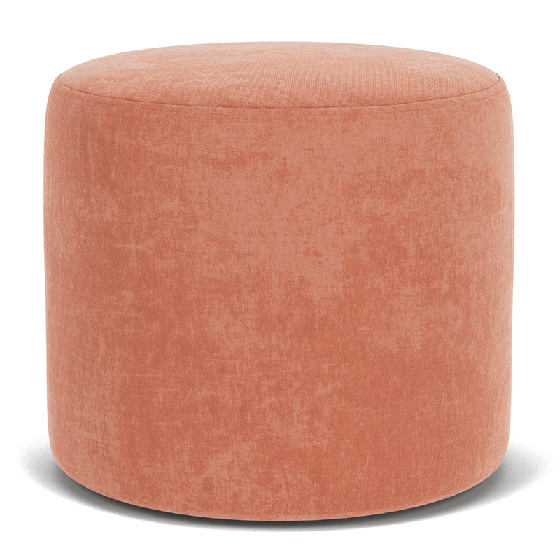 Custom Barrel-Shaped Ottoman-Stylish Sofa Companion with Storage/Standard Options & Premium Fabric Choices