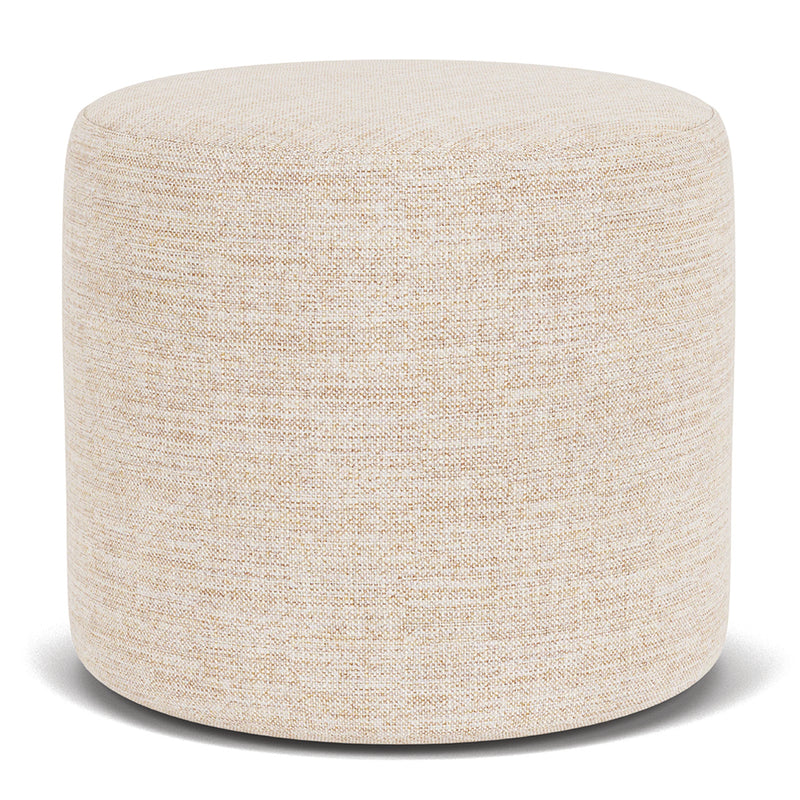 Custom Barrel-Shaped Ottoman-Stylish Sofa Companion with Storage/Standard Options & Premium Fabric Choices