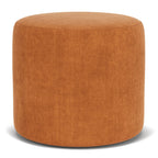 Custom Barrel-Shaped Ottoman-Stylish Sofa Companion with Storage/Standard Options & Premium Fabric Choices