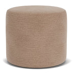 Custom Barrel-Shaped Ottoman-Stylish Sofa Companion with Storage/Standard Options & Premium Fabric Choices