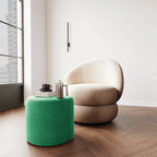Custom Barrel-Shaped Ottoman-Stylish Sofa Companion with Storage/Standard Options & Premium Fabric Choices