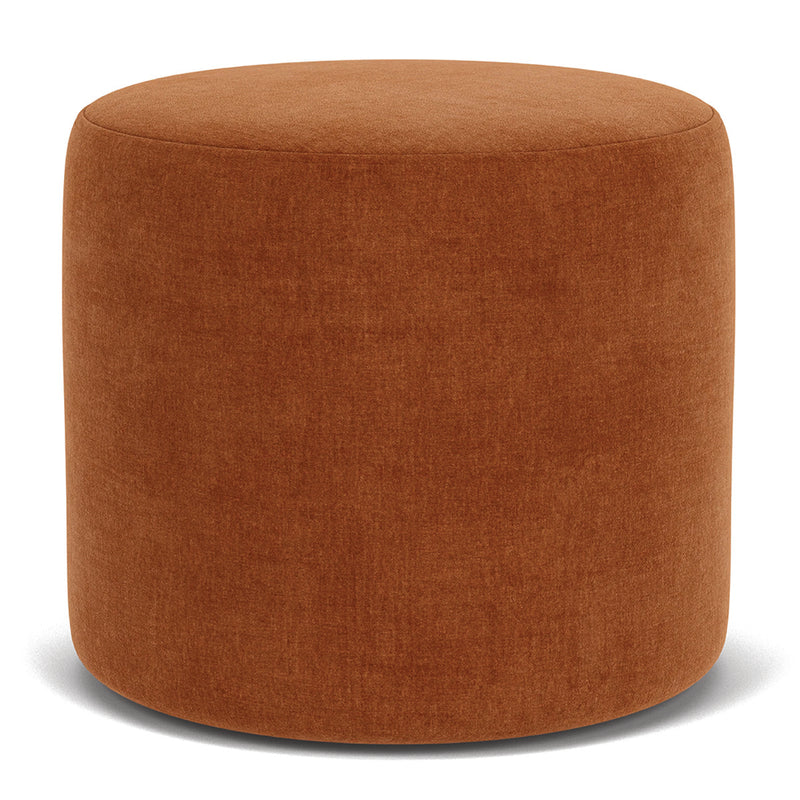 Custom Barrel-Shaped Ottoman-Stylish Sofa Companion with Storage/Standard Options & Premium Fabric Choices