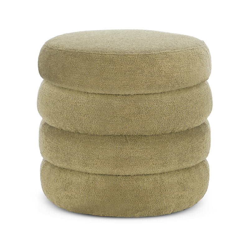 Custom Barrel-Shaped Ottoman-Stylish Sofa Companion with Storage/Standard Options & Premium Fabric Choices