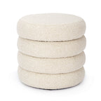 Custom Barrel-Shaped Ottoman-Stylish Sofa Companion with Storage/Standard Options & Premium Fabric Choices
