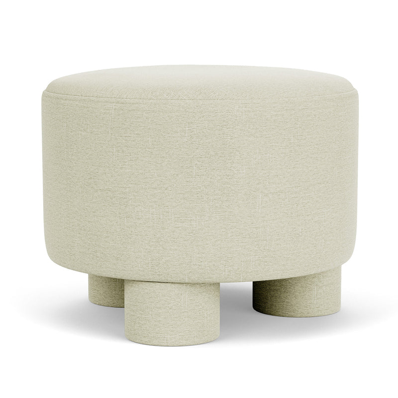 Custom Barrel-Shaped Ottoman-Stylish Sofa Companion with Storage/Standard Options & Premium Fabric Choices