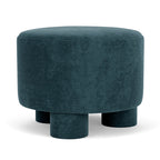 Custom Barrel-Shaped Ottoman-Stylish Sofa Companion with Storage/Standard Options & Premium Fabric Choices