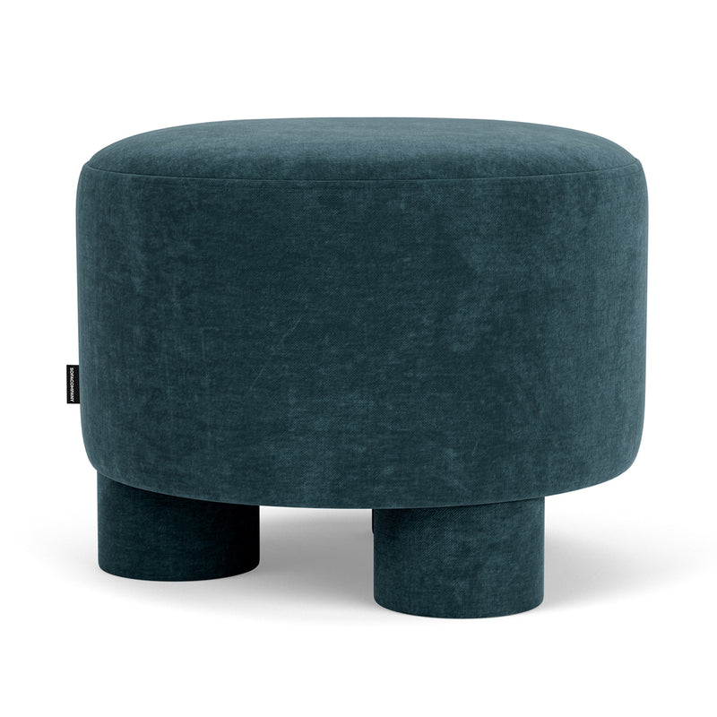 Custom Barrel-Shaped Ottoman-Stylish Sofa Companion with Storage/Standard Options & Premium Fabric Choices