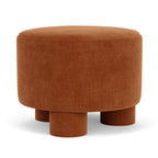 Custom Barrel-Shaped Ottoman-Stylish Sofa Companion with Storage/Standard Options & Premium Fabric Choices