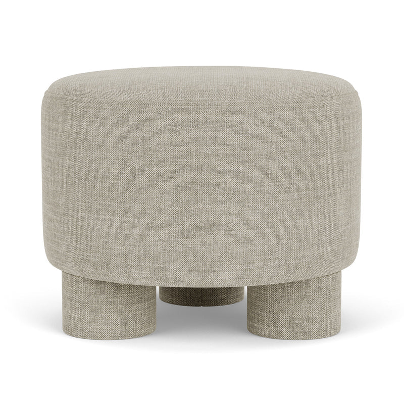 Custom Barrel-Shaped Ottoman-Stylish Sofa Companion with Storage/Standard Options & Premium Fabric Choices