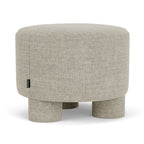 Custom Barrel-Shaped Ottoman-Stylish Sofa Companion with Storage/Standard Options & Premium Fabric Choices