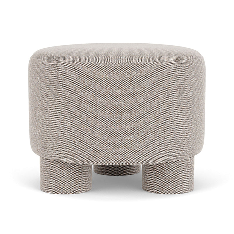 Custom Barrel-Shaped Ottoman-Stylish Sofa Companion with Storage/Standard Options & Premium Fabric Choices