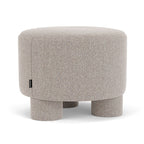 Custom Barrel-Shaped Ottoman-Stylish Sofa Companion with Storage/Standard Options & Premium Fabric Choices