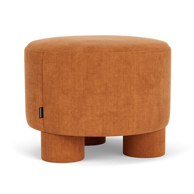 Custom Barrel-Shaped Ottoman-Stylish Sofa Companion with Storage/Standard Options & Premium Fabric Choices