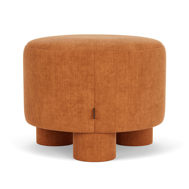 Custom Barrel-Shaped Ottoman-Stylish Sofa Companion with Storage/Standard Options & Premium Fabric Choices
