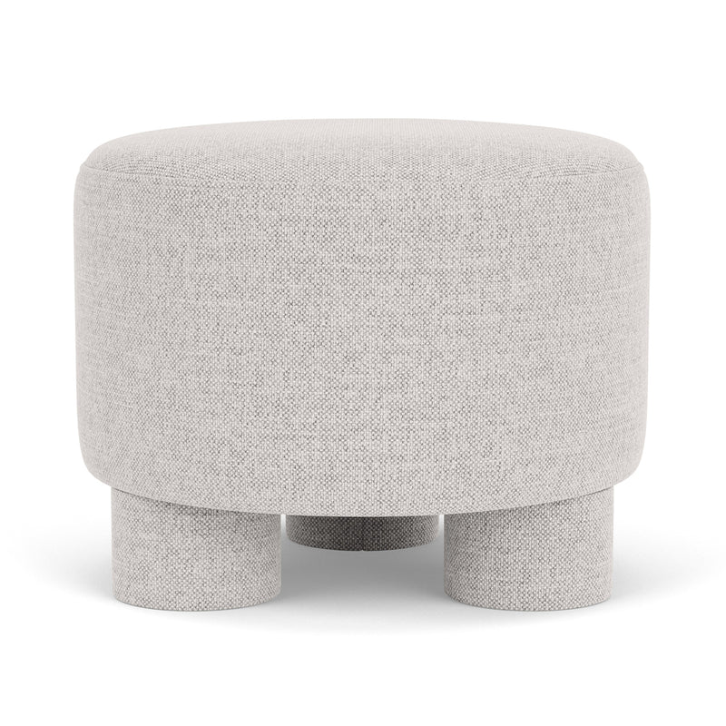 Custom Barrel-Shaped Ottoman-Stylish Sofa Companion with Storage/Standard Options & Premium Fabric Choices