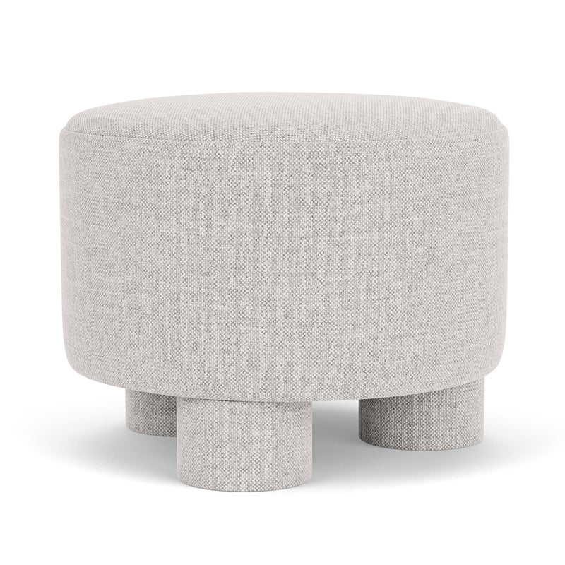 Custom Barrel-Shaped Ottoman-Stylish Sofa Companion with Storage/Standard Options & Premium Fabric Choices