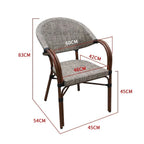 Outdoor Chair Table Set