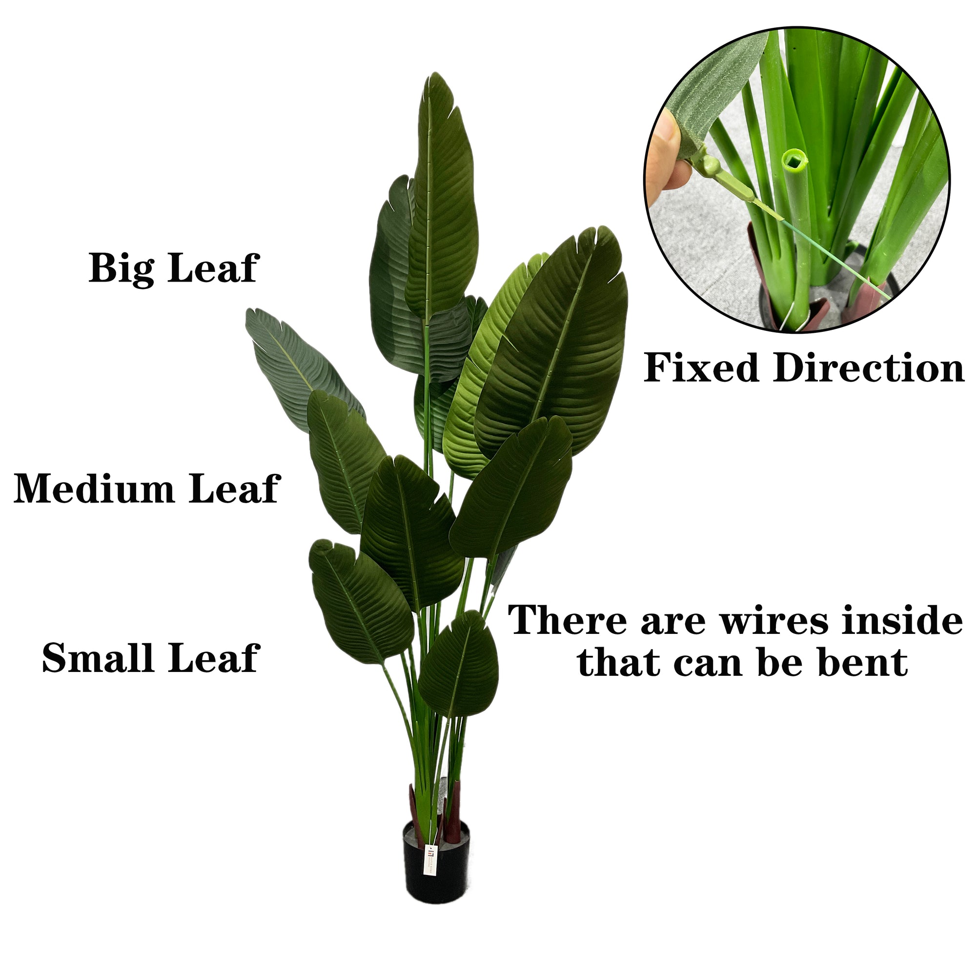Realistic Artificial Indoor Plants Maintenance Greenery for Home , Office