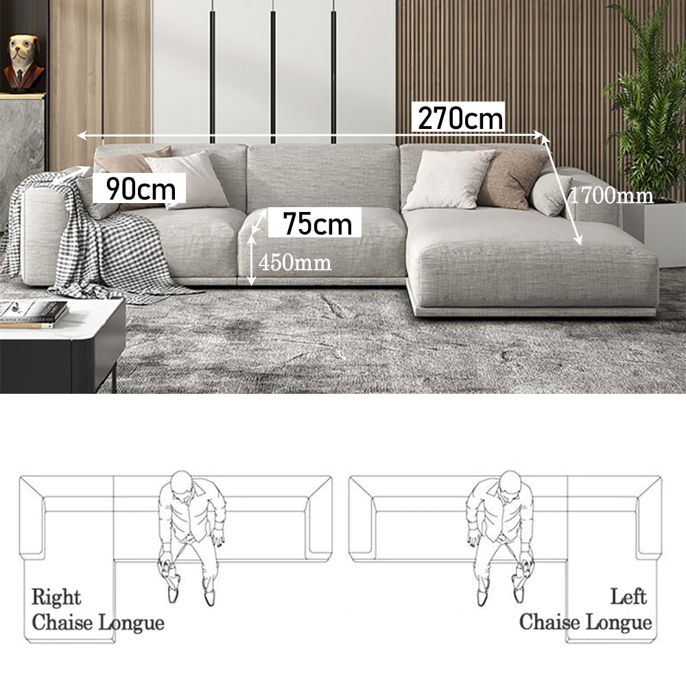 Maple Home Corner Sofa Set Custom Sizes sectional Couch