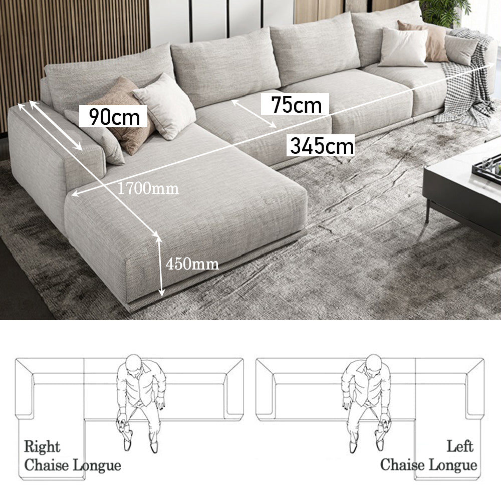 Maple Home Corner Sofa Set Custom Sizes sectional Couch