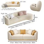 Maple Home Corner Sofa Set Custom Sizes sectional Couch