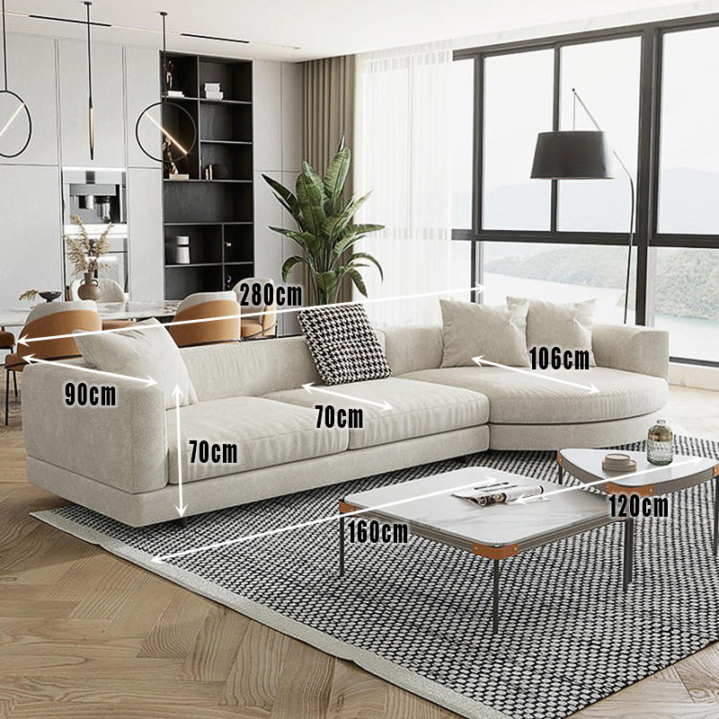 Maple Home Corner Sofa Set Custom Sizes sectional Couch