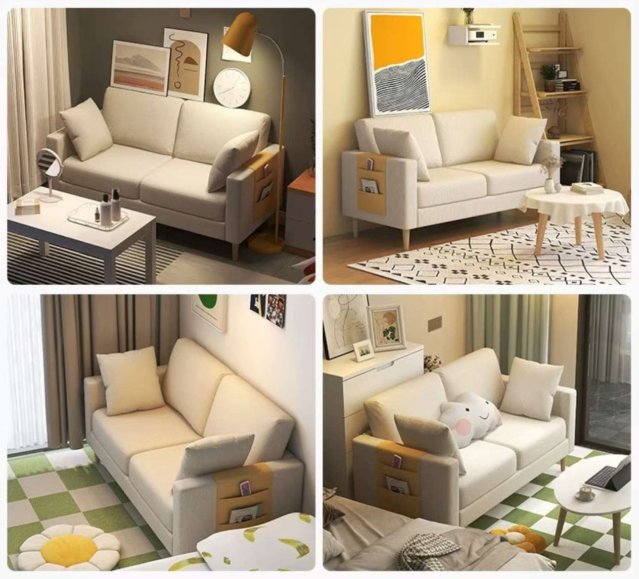 Maple Home Corner Sofa Set Custom Sizes sectional Couch