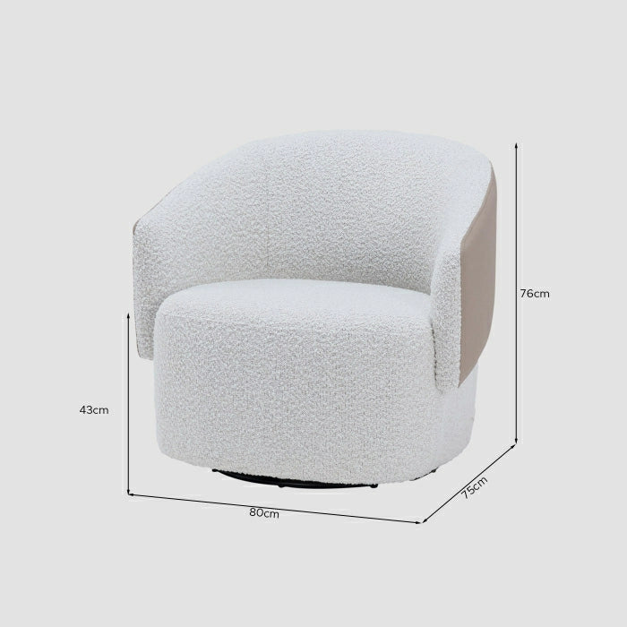 Maple Home Two-Tone Adelaide Set - Chair & Sectional Sofa